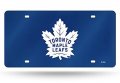 Rico Industries Nhl Toronto Maple Leafs Laser Inlaid Metal License Plate Tag 6 X 12- 