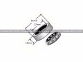38430-16210 New Steering Shaft Bearing Compatible With Kubota Tractor L295 L295dt L295f