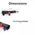 Eboxer Screw Drill Chain Adapter For Power Gun 41mm-46mm Chuck Range Automatic Spike Nail Kit Electric Woodworking Tool