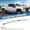 Front Side Door Locking Cable For Chevrolet Silverado Gmc Sierra Latch Replace 25880301 17 13 In