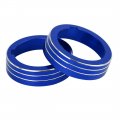 X Autohaux 3pcs Blue Aluminum Alloy Audio Volume Ac Climate Control Ring Knob Covers Trim For Vw Volkswagen Mk7 Golf Gti 2015