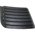 Chevy Silverado 2500 3500 Hd Hood Top Grille Assembly Passenger Side 2011 2012 2013 2014 Textured Black Plastic Gm1239107 