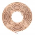 True Copper- Alloy Non-magnetic Brake Line Replacement Tubing Coil And Fitting Kit 25ft 3 16in Od Roll For Hydraulic Braking 