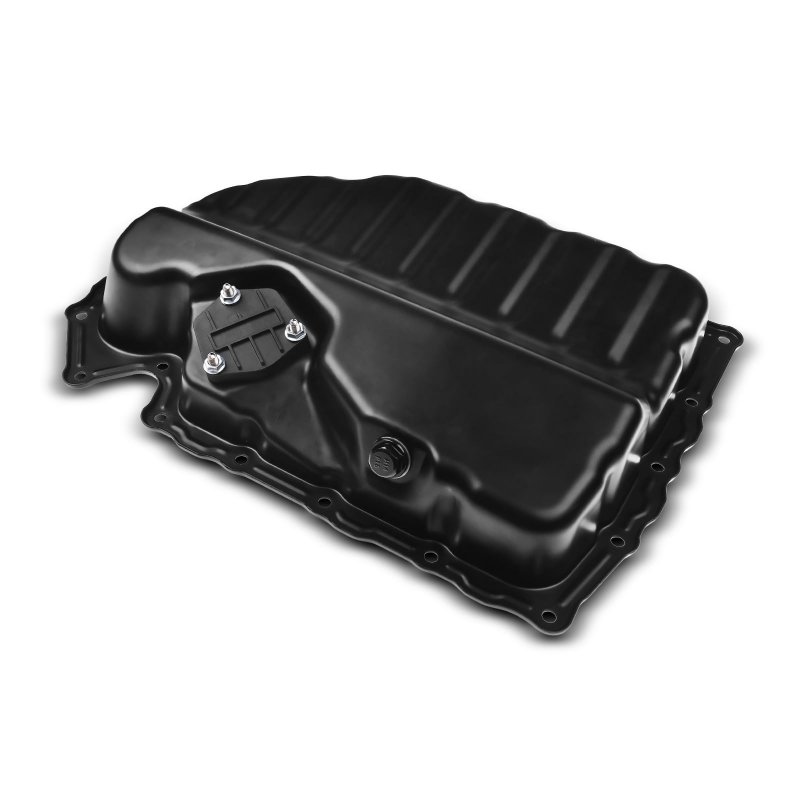 A-premium Lower Engine Oil Pan Sump With Drain Plug Compatible Volkswagen Jetta Passat Cc Golf Tiguan Beetle Eos Audi A3
