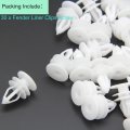 10357004 Door Trim Panel Retainer Clips 30 Piece Set For Gmc Envoy Chevy Chevrolet Trailblazer Suburban Silverado 10360625