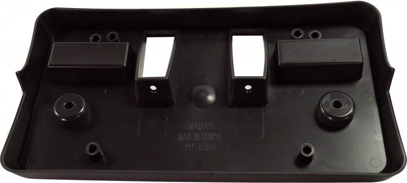 Evan Fischer License Plate Bracket For 2019-2022 Gmc Sierra 1500 Fits 2022 Limited Front Gm1068198