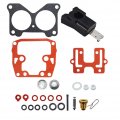 Wflnhb 2 Pcs Carb Carburetor Repair Kit Replacement For Johnson Evinrude 439076 Crossflow V4 V6