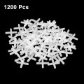 1200pcs Tile Spacers 2 5mm 3 32 Cross Shape Wall Floor Spacer Tiling Tools For Ceramic Installation White