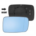 X Autohaux Mirror Glass Heated With Backing Plate Passenger Side Right Rear View For Bmw 745i 750i
