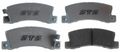 Raybestos Sgd325c Service Grade Ceramic Disc Brake Pad Set 