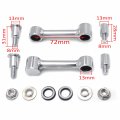 Httmt- Chrome Front Fender Mount Bracket Kits For H-d 93-06 Softail Springer Fxsts P N Tghd-had047-cd