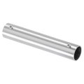 1pcs 2-way Straight Pipe Fitting Connector Fit 1 Inch 25mm Od Stainless Steel 200mm Length Structural Chain Link Fence Clamp 