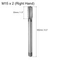 Metric Thread Tap M15 X 2 H2 160mm Extra Long Straight Flute Screw Milling Machine Taps For Metal Repair Tool High Speed Steel