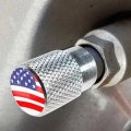 Tricktoppers Polhed Silver Billet Knurled Aluminum Tire Wheel Valve Stem Dust Caps For Cars Trucks Trailers Suv S Rv S