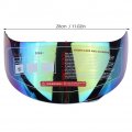 Qiilu Motorcycle Helmet Visor Shield Windscreen Replacement For 316 902 Agv K5 K3sv Colored