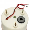 Uxcell Warning Light Rotating Flashing Industrial Signal Alarm Lamp Buzzer 90db Ac 110v Red Lte1101lj