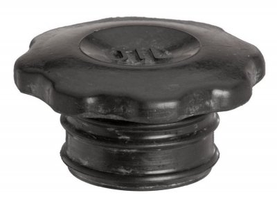 31090 Engine Oil Filler Cap Black Plastic Modern Style For Car Machined Finish Rust Resistant And Heat Protected