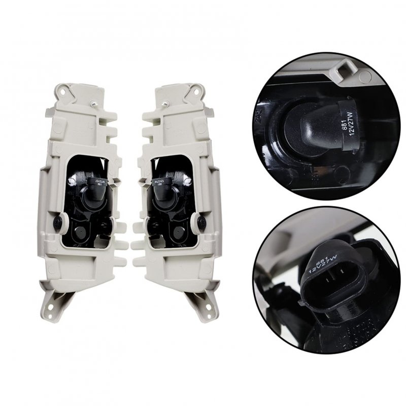 Front Driving Fog Light Assembly With Bulbs Bezel Set For 2014 2015 Sorento 2 Pack Halogen Chrome Housing And Clear Lens