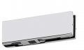 Satin Anodized Bottom Door Patch Ph10da With 1nt302 Insert For 3 8 Or 1 2 In Glass High Density Cast Body 70 Mm Pivot Setback 
