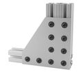 80 20 Inc 4327 15 Series 10-hole 90 Degree Joining Plate 