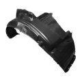 Front Passenger Side Fender Liner For Mitsubishi Outlander 2003 2004 2005 2006 Replacement Mi1249118 Black Plastic Standard 