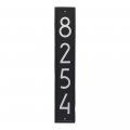 Whitehall Custom Modern Vertical Aluminum Address Plaque 23 25 H X 4 W 1 Line 