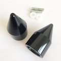 Smt-spike Bar Ends Compatible With Yzfr6 2006-2012 Yzfr1 1998-2012 Fjr-1300 2003-2010 Bk B075vlbskz