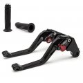 Fxcnc Motorcycle 3d Texture Aluminum Brake Clutch Levers Compatible With Cbr650f Cb650f Cbr650a 2014-2020 Cb650r Cbr650r