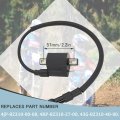 High Performance Ignition Coil Spark Plug Kit For Yamaha Pw80 Pw50 1981-2009 Includes A7tc Replaces 4jp-82310-00-00