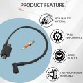 High Performance Ignition Coil Spark Plug Kit For Yamaha Pw80 Pw50 1981-2009 Includes A7tc Replaces 4jp-82310-00-00