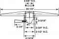 Truth Th 23078 Casement Dyad Operator 3-15 16 In Link Arm With Stud Bracket Left Hand Single Pack
