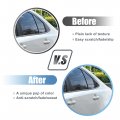 X Autohaux 1 Pair For Toyota Corolla 2020-2022 Rear Side Window Louvers Air Vent Scoop Streamline Shades Cover Blinds