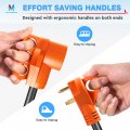 Mictuning 27 5 Inch 45 Amp Electrical Adapter 10 Gauge Heavy Duty Cord Cable