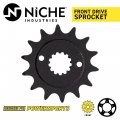 Niche 520 Pitch 14 Tooth Front Drive Sprocket For 2003-2014 Kawasaki Kfx400 Suzuki Quadsport Z400 Quadracer 450 Atv