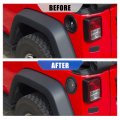 X Autohaux Aluminum Alloy Abs Door Gas Fuel Tank Cover With Lock For Jeep Wrangler Jl Jlu 2018 2019 2020 2021 2022 Exterior