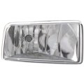 Chevy Avalanche 1500 2007 2015 Fog Light Assembly Driver Side Front Capa Certified Rectangular With Off Road Package Replaces 