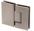 Crl Geneva 580 Series Brushed Nickel 180186 Glass-to-glass Hinge With 5186 Offset 