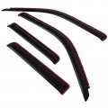 Aintier Side Window Deflectors Sun Rain Guards Set Fit For 1991-2001d For Explorer 4 Pcs Black
