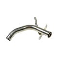 Hvac Heater Hose For Dodge Shadow 1992 1993 1994 Alloy Steel Natural Finish Branched Coolant Flared End Md153840 