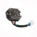 Haiyazhma 12v 6 Wire Voltage Regulator 15531-64601 1553164601 Compatible With Kubota Tractor B5100 B6100 B7200 B8200 B9200