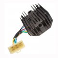 Haiyazhma 12v 6 Wire Voltage Regulator 15531-64601 1553164601 Compatible With Kubota Tractor B5100 B6100 B7200 B8200 B9200