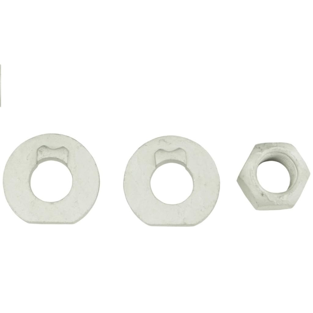 Alignment Cam Bolt Set For 2002 2003 2004 Mercedes Benz Slk32 Amg Camber Caster Adjustment Hexagonal Head Silver 4 7 In Length