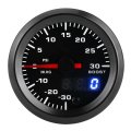 Turbo Boost Meter 52mm Digital Pressure Gauge Monitors 0-30 Psi For 12v Cars