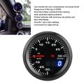 Turbo Boost Meter 52mm Digital Pressure Gauge Monitors 0-30 Psi For 12v Cars