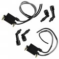 Caltric Complete Ignition Coil Wire Cap Kit Compatible With Kawasaki Vulcan 1500 Nomad 2000 2001-2004