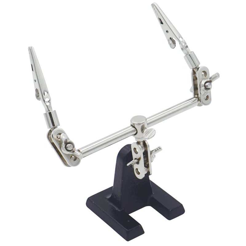 Adjustable Helping Hand Holds Pcbs And Projects In An Exact Position For Soldering Hobby Model Assembly Jewelry Repair Ex