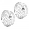 Flying Screen Mud Dauber 2pcs Stainless Steel Vent Bug Furnace Cover For Spring Fasteners Camper Trailer Rv Parts 
