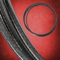 Drive Belt For Delta La200 Lathe High Strength Rubber Replacement Model 200 Black 