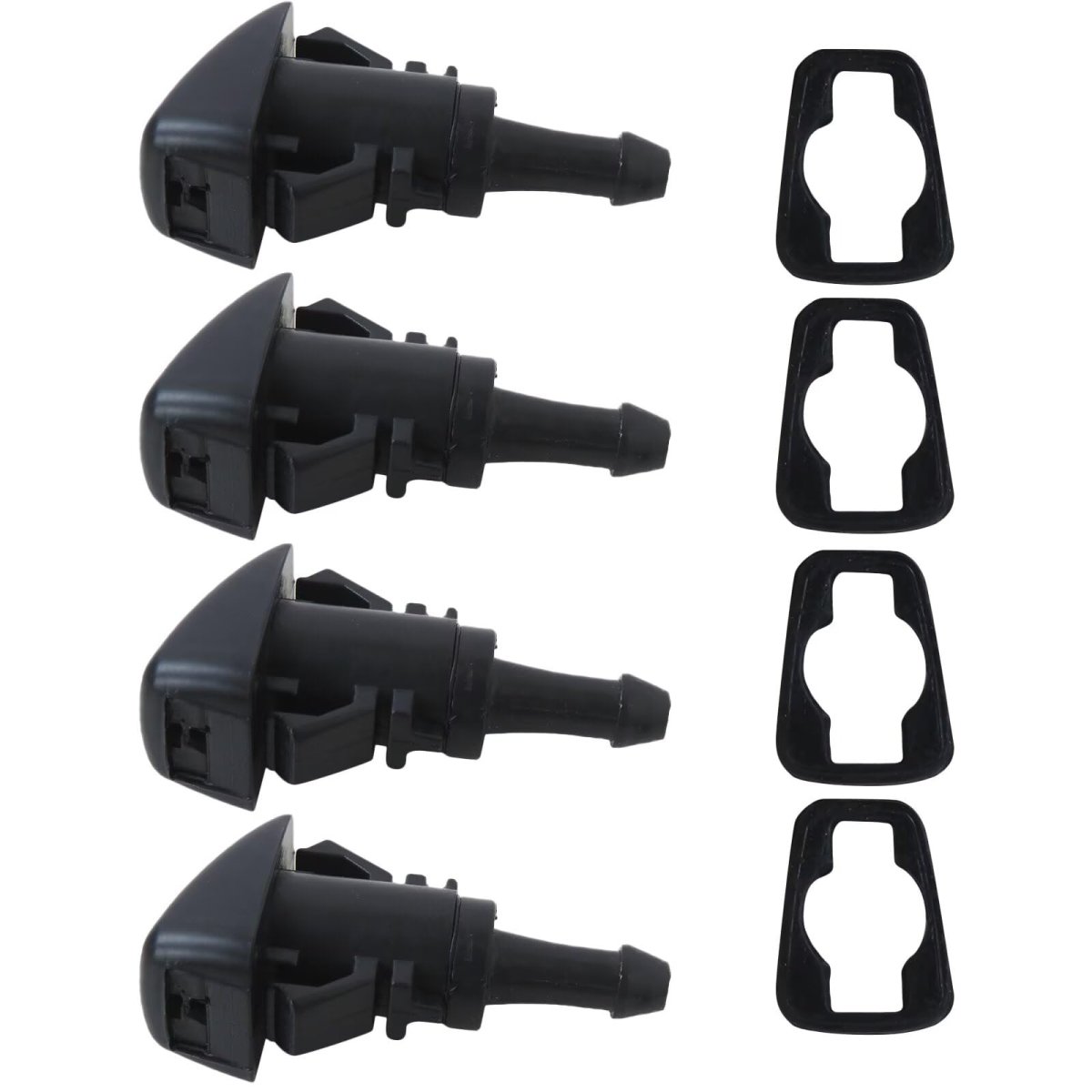 Windshield Washer Nozzle Kit For 2009 2024 Dodge Ram 1500 5500 Trucks 2 Pack Replacement Jet Assembly Part Numbers 4805742ac