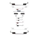 Drum Brake Hardware Set For Mitsubishi Mirage 2014 2015 Front Position Alx-pau-df-370-72012-cla1 Black Standard Style 
